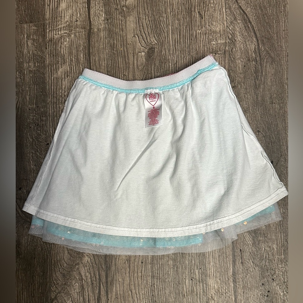 Garanimals Sparkling Aqua Sequin Skirt - Picture 2 of 6